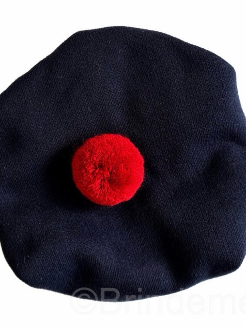 Sailor beret with red Pom-pom - for young one - Picture 4 of 5